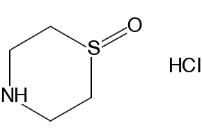ThioMorpholine-1-oxide HCl structure, CAS 76176-87-9