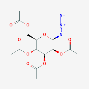 ALPHA-D-MANNOPYRANOSYL AZIDE TETRAACETAT structure, CAS 65864-60-0