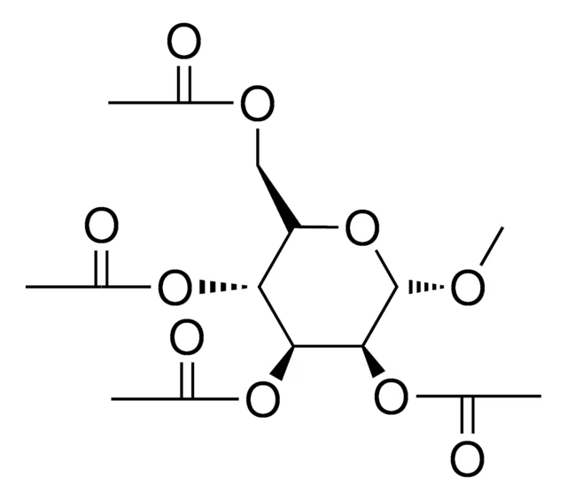 methyl tetra-O-acetyl-alpha-D-mannopyranoside structure, CAS 5019-24-9