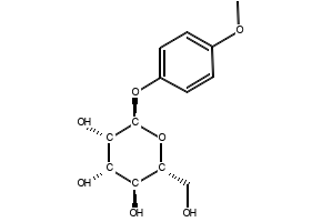 4-METHOXYPHENYL ALPHA-D-MANNOPYRANOSIDE structure, CAS 28541-75-5