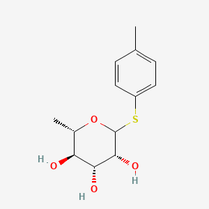 4-Methylphenyl 1-thio-α-l-rhamnopyranoside structure, CAS 628308-75-8