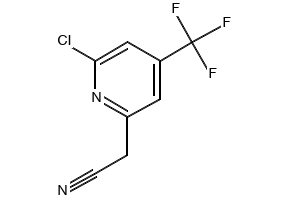 (6-Chloro-3-nitro-pyridin-2-yl)-acetonitrile structure, CAS 123846-69-5