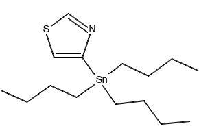 4-(TRIBUTYLSTANNYL)THIAZOLE structure, CAS 173979-01-6