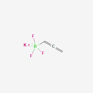 potassium propa-1,2-dienyltrifluoroborate structure, CAS 1201899-21-9