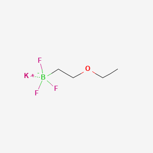 PotassiuM 2-ethoxyethyltrifluoroborate structure, CAS 1408168-71-7