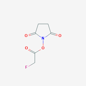 N-(Fluoroacetoxy)succinimide structure, CAS 1265226-50-3