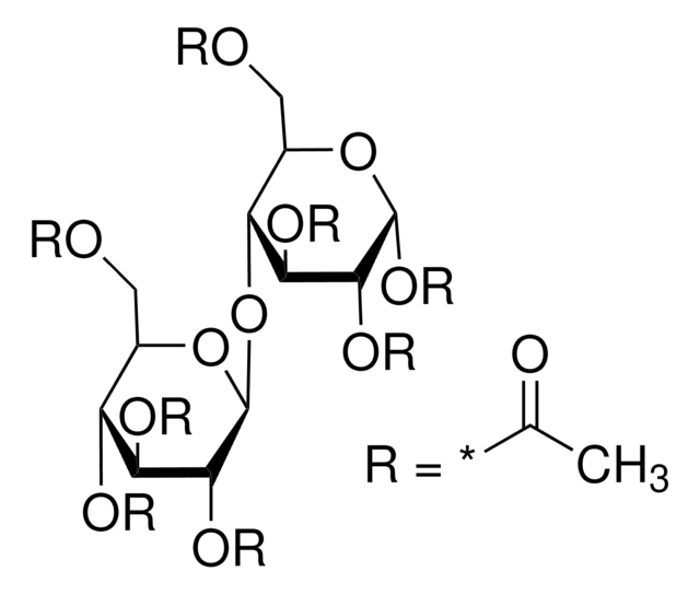 ALPHA-D-CELLOBIOSE OCTAACETATE structure, CAS 3616-19-1