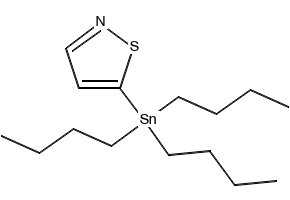 5-(tributylstannyl)-1,2-thiazole structure, CAS 1416853-22-9