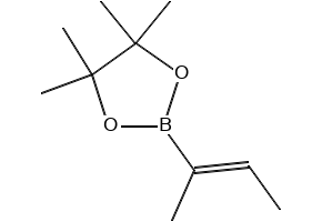 2-Buten-2-ylboronic acid pinacol ester structure, CAS 167773-06-0