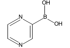 Pyrazin-2-yl-boronic acid structure, CAS 762263-64-9