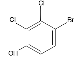 4-BROMO-2,3-DICHLOROPHENOL structure, CAS 1940-44-9