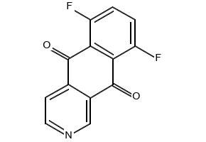 6,9-difluorobenzoisoquinoline-5,10-dione structure, CAS 144511-13-7