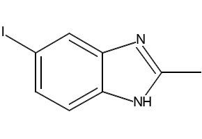 5-IODO-2-METHYLBENZIMIDAZOLE structure, CAS 2818-70-4