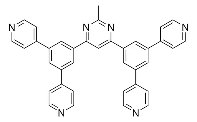 4,6-Bis(3,5-di(pyridin-4-yl)phenyl)-2-MethylpyriMidine structure, CAS 1030380-51-8