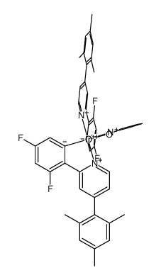 Bis[2-(4,6-difluorophenyl)-4-(2,4,6-triMethylphenyl)pyridinato-C2,N](picolinato)iridiuM(III),PhFIrPic structure, CAS 1435909-76-4