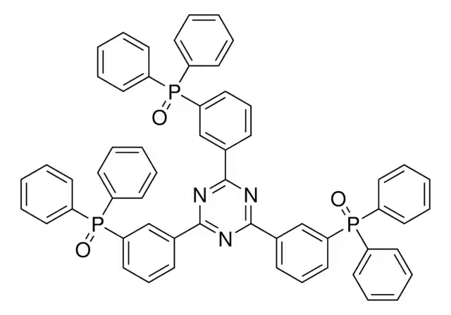 2,4,6-Tris[3-(diphenylphosphinyl)phenyl]-1,3,5-triazine structure, CAS 1646906-26-4