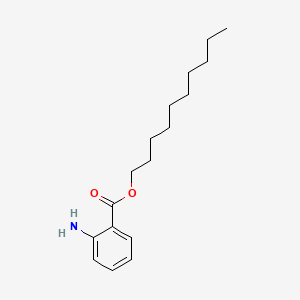 DECYL ANTHRANILATE structure, CAS 18189-07-6