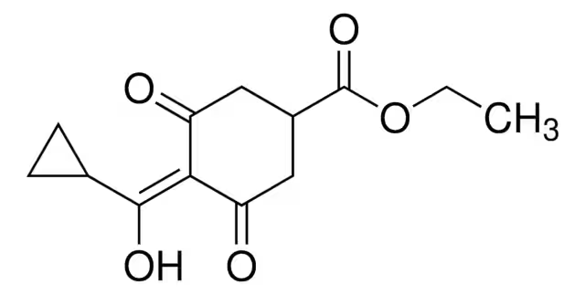 Trinexapac-ethyl structure, CAS 95266-40-3