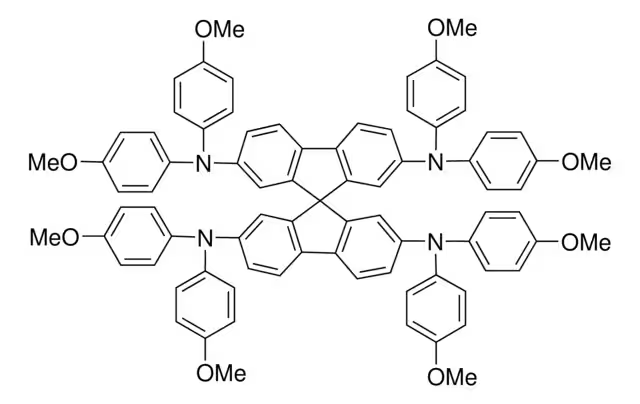 2,2',7,7'-Tetrakis[N,N-di(4-methoxyphenyl)amino]-9,9'-spirobifluorene structure, CAS 207739-72-8