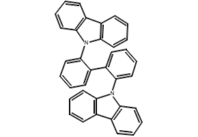 MCBP , 3,3-Di(9H-carbazol-9-yl)biphenyl. structure, CAS 342638-54-4