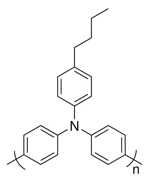 Poly-TPD , Poly[N,N'-bis(4-butylphenyl)-N,N'-bis(phenyl)-benzi structure, CAS 472960-35-3
