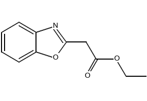 2-Benzoxazoleacetic acid, ethyl ester structure, CAS 16105-44-5
