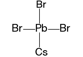Cesium Lead Tribromide (Low water content) structure, CAS 15243-48-8