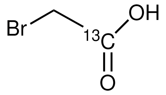 BROMOACETIC-1-13C ACID structure, CAS 57858-24-9