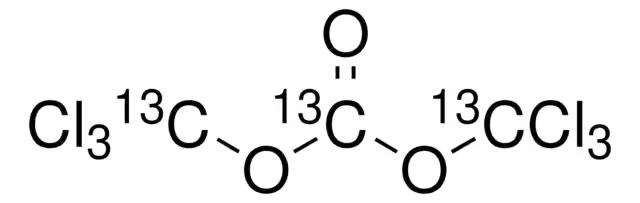 Triphosgene-13C3 structure, CAS 1173019-90-3