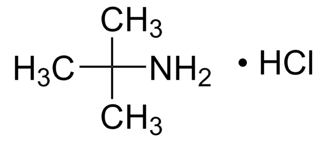 2-AMINO-2-METHYLPROPANE HYDROCHLORIDE structure, CAS 10017-37-5