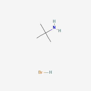 tert-butylamine hydrobromide structure, CAS 60469-70-7