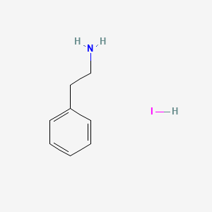 2-Phenylethylamine Hydroiodide structure, CAS 151059-43-7
