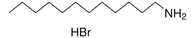 Dodecylamine Hydrobromide structure, CAS 26204-55-7