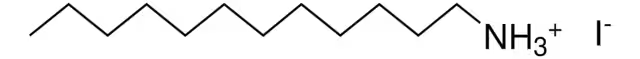 Dodecylamine Hydroiodide structure, CAS 34099-97-3