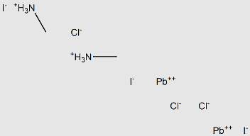 Methylammonium Lead Chloride Iodide structure, CAS 1472068-56-6