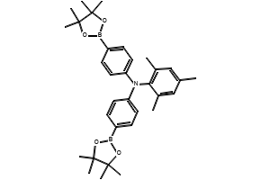 N,N-diphenyl-2,4,6-triMethyl aniline structure, CAS 603134-65-2