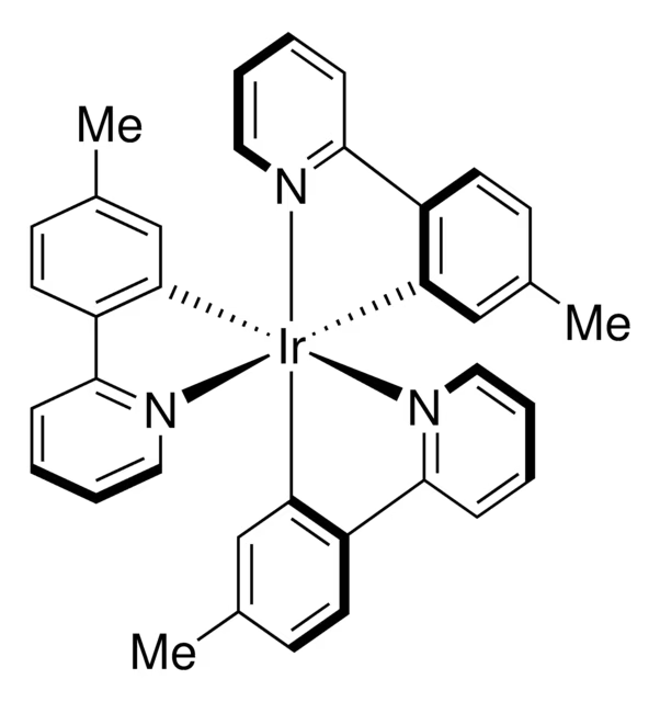 Tris[2-(p-tolyl)pyridine]iridium(III) structure, CAS 800394-58-5