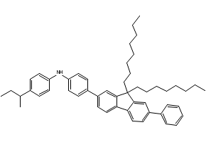 Poly[[(4-butylphenyl)iMino]-1,4-phenylene[(4-butylphenyl)iMino]-1,4-phenylene(9,9-dioctyl-9H-fluorene-2,7-diyl)-1,4-phenylene] structure, CAS 223569-28-6