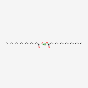 MAGNESIUM MYRISTATE structure, CAS 4086-70-8