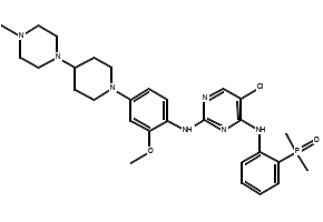 Brigatinib structure, CAS 1197953-54-0