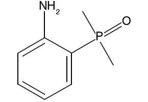 2-(diMethylphosphoryl)aniline structure, CAS 1197953-47-1
