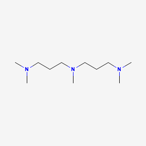 2,6,10-TRIMETHYL-2,6,10-TRIAZAUNDECANE structure, CAS 3855-32-1