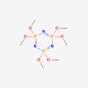 HEXAMETHOXYPHOSPHAZINE structure, CAS 957-13-1