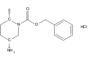 benzyl(2S,5R)-5-amino-2-methylpiperidine-1-carboxylate structure, CAS 1207853-23-3