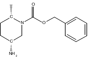 5-AMino-2-Methyl-piperidine-1-carboxylic acid benzyl ester structure, CAS 1207947-49-6