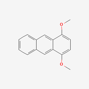 1,4-DIMETHOXYANTHRACENE structure, CAS 13076-29-4