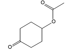 ACETIC ACID 4-OXO-CYCLOHEXYL ESTER structure, CAS 41043-88-3