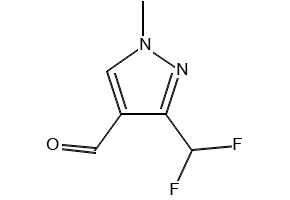 4-Formyl-3-(trifluoromethyl)-1-methyl-1H-pyrazole structure, CAS 1094484-55-5