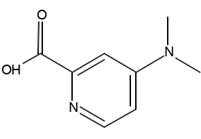 4-(DiMethylaMino)picolinic acid structure, CAS 890092-04-3