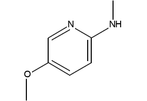 (5-Methoxy-pyridin-2-yl)-methyl-amine structure, CAS 1256812-29-9